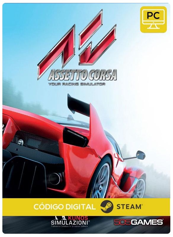 Assetto Corsa Steam PC Código De Resgate digital