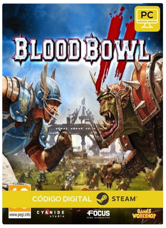 Blood Bowl 2 Steam CD key PC Código De Resgate Digital