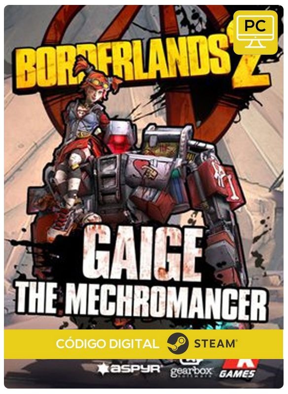Borderlands 2 Mechromancer Pack DLC  Steam CD key PC Código De Resgate Digital