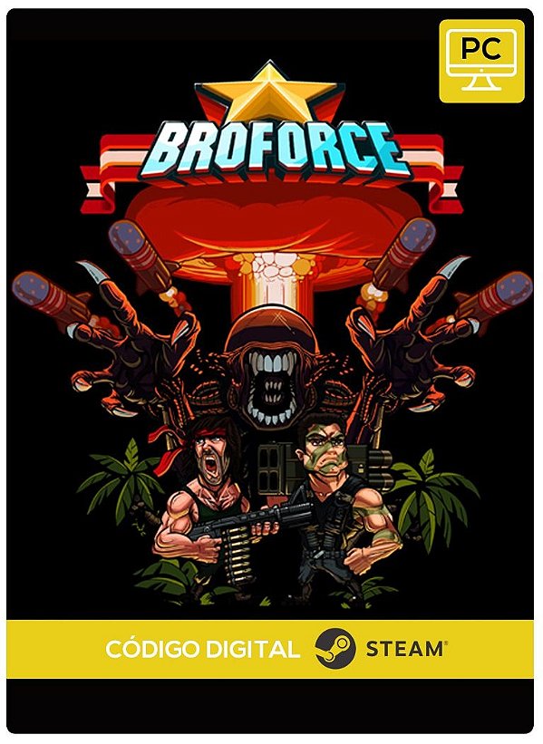 Broforce Steam Código De Resgate Digital