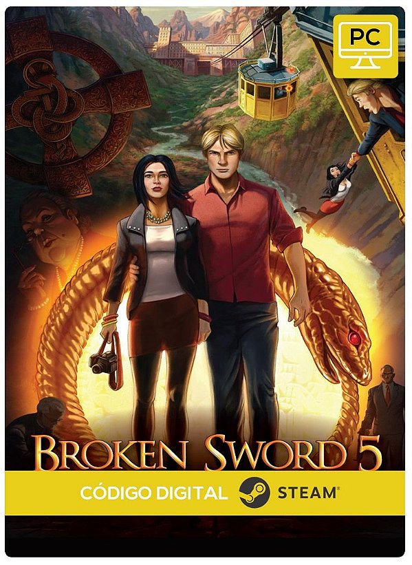 Broken Sword 5: The Serpent's Curse Steam Código De Resgate Digital