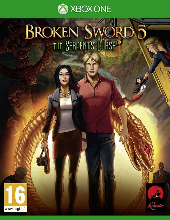 Broken Sword 5 The Serpents Curse Xbox One Código de Resgate 25 Dígitos