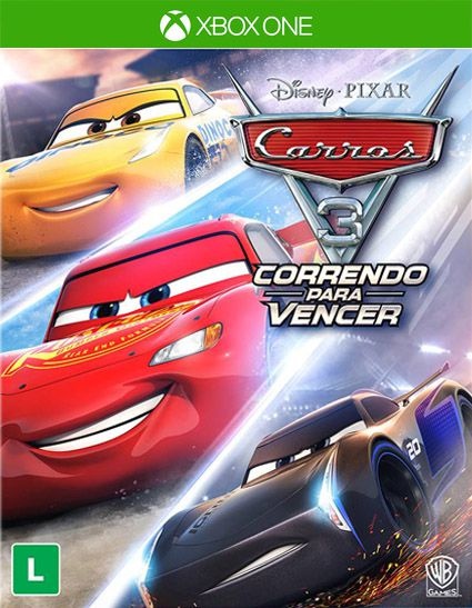 Carros 3: Correndo para Vencer / Driven to Win  Xbox one Código 25 Dígitos