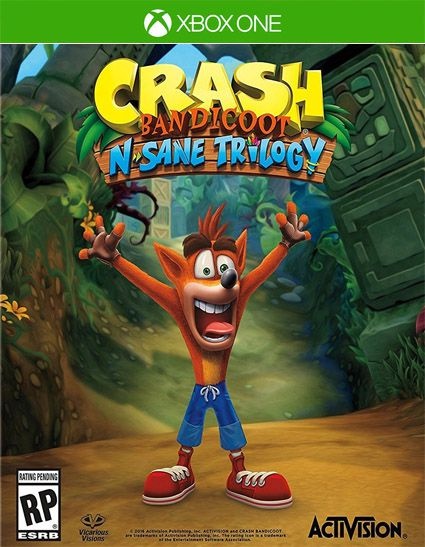 Crash Bandicoot N. Sane Trilogy Xbox one Código 25 Dígitos