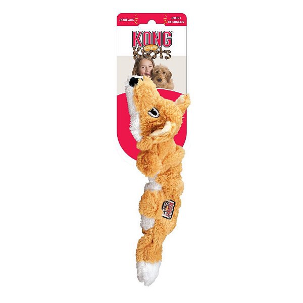 Brinquedo para Cães Kong Scrunch Knots Fox Small/Medium