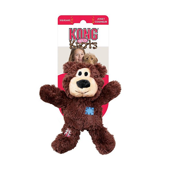 Brinquedo Kong para Cães Wild Knots Bear Small/Medium (NKR3)