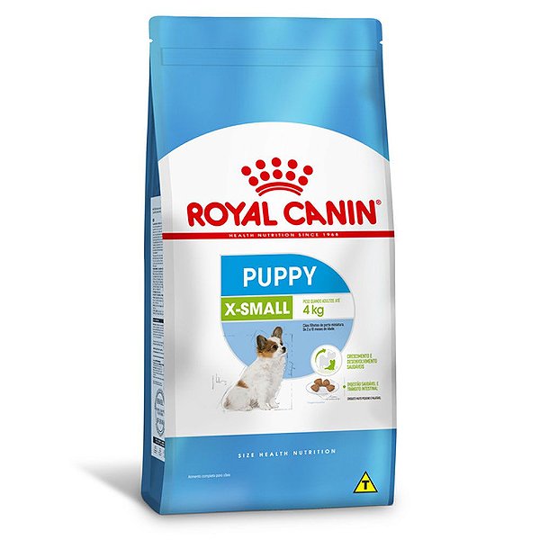 Ração Royal Canin X-Small Junior para Cães Filhotes de Porte Miniatura - Frango