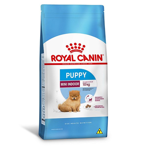 Ração Royal Canin Mini Indoor Junior para Cães Filhotes Raças Pequenas - Frango