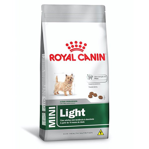 Ração Royal Canin Mini Light para Cães Pequeno Porte - Frango