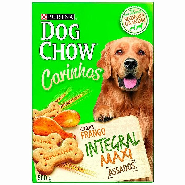 Dog Chow Biscoito Integral Maxi sabor Frango