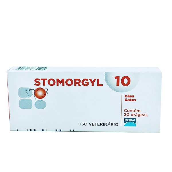 Stomorgyl 10mg - 20 Comprimidos