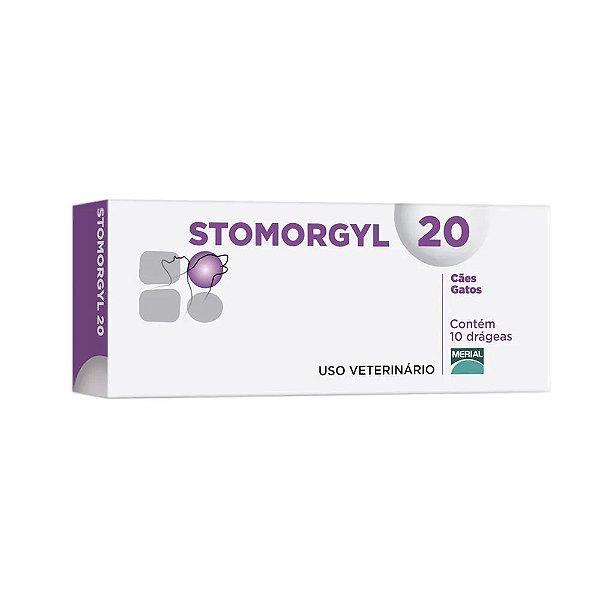 Stomorgyl 20mg - 10 Comprimidos