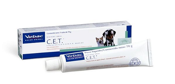 C.E.T Pasta Dental Enzimática para Cães e Gatos 70g