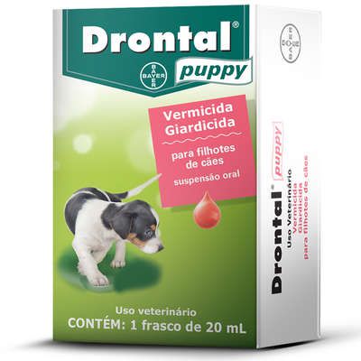 Vermífugo para cães Drontal Puppy 20mL