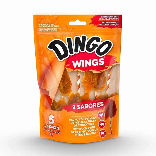 Osso para Cães Dingo Tripo Flavor Wings