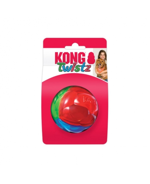 Brinquedo para Cães Kong Twistz Ball Large (PFT12)