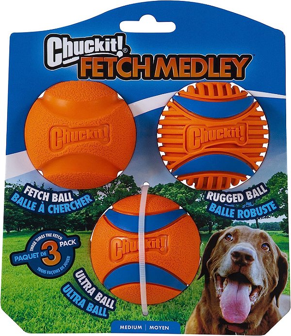 Brinquedo para Cães Chuckit Fetch Medley