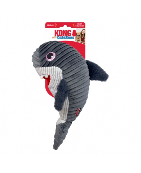 Brinquedo para Cães Kong Cutseas Rufflez Shark Medium/Large (RLR11)