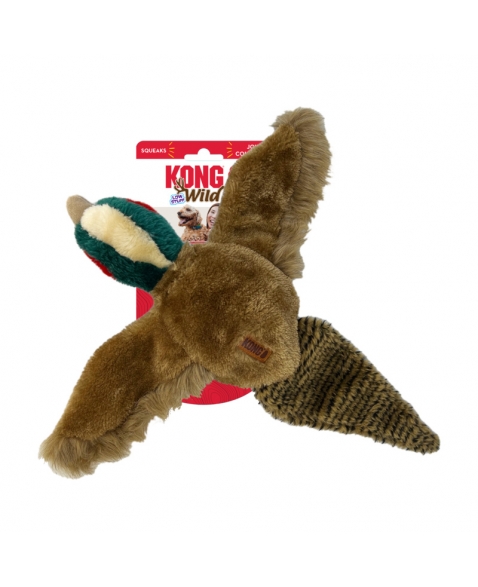Brinquedo para Cães Kong Wild Low Stuff Pheasant Medium (WILS24)