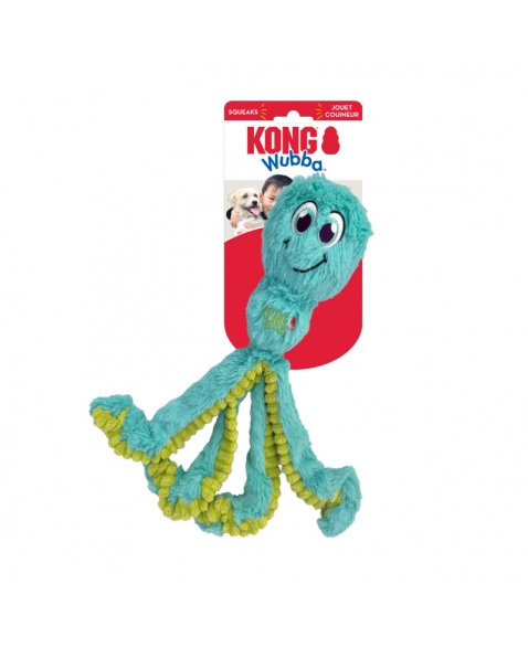 Brinquedo para Cães Kong Wubba Octopus Assorted Large (WPS1)
