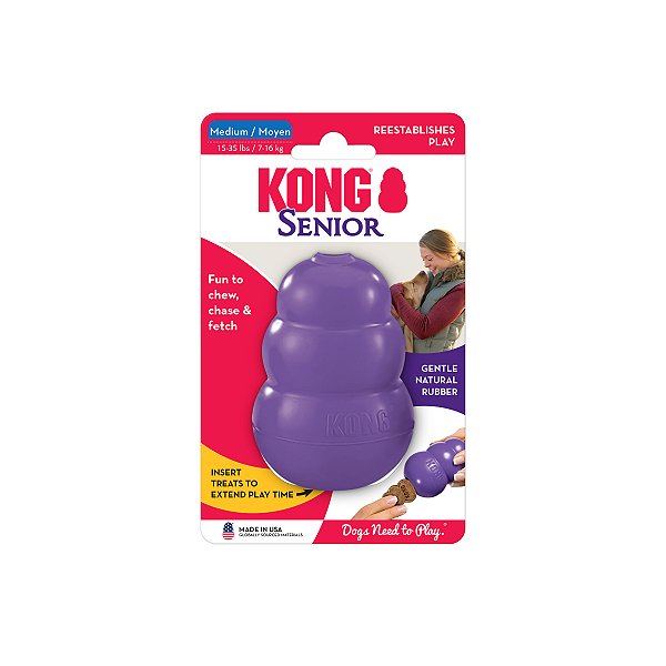 Brinquedo para Cães Kong Senior Medium (KN2)