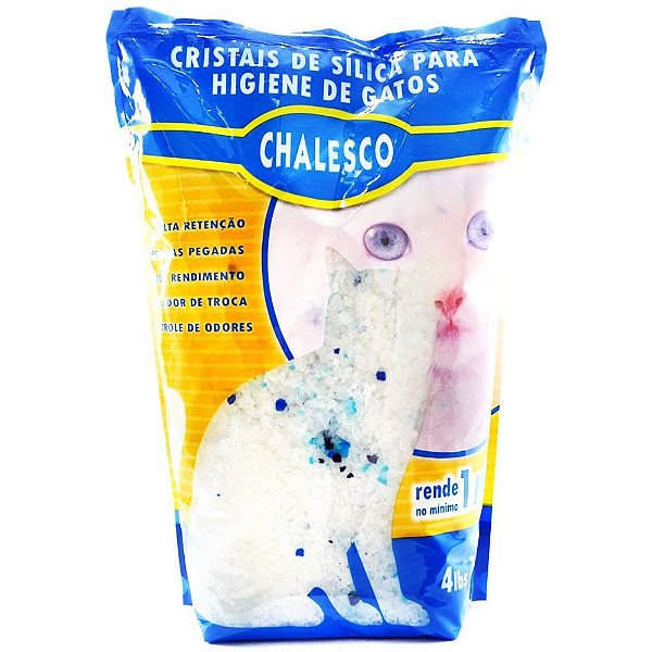 Chalesco Granulado Cristais de Sílica 1,8kg