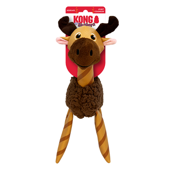 Brinquedo para Cães Kong Floofs Shakers Moose