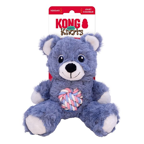 Brinquedo para Cães Kong Knots Teddy Assorted Small (NKTD31)