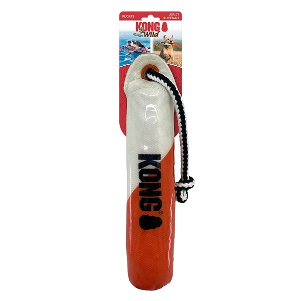 Brinquedo para Cães Kong Wild Shieldz Trainning Dummy Orange/White Medium (RSWD11)