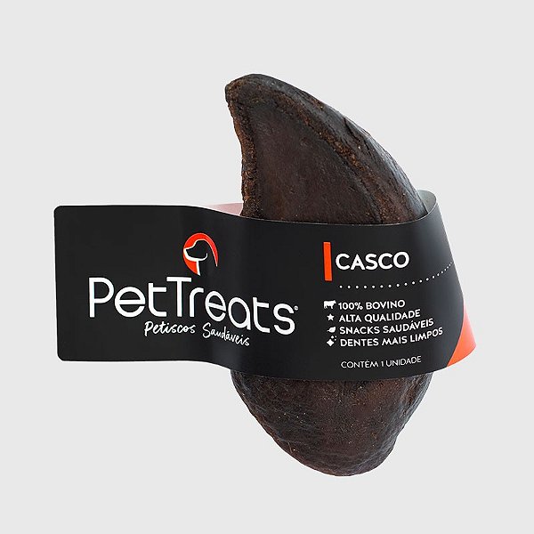 Petisco para Cães Pet Treats Casco Bovino 1 unidade