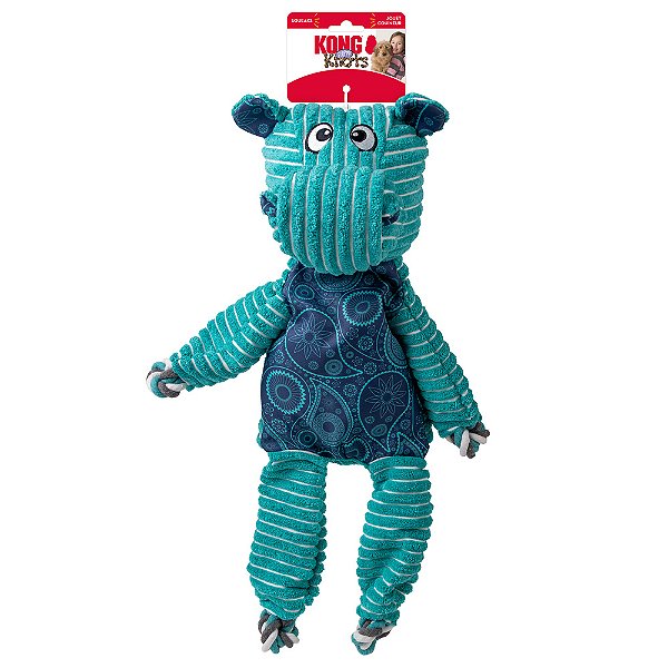 Brinquedo para Cães Kong Floppy Knots Hippo Jumbo XLarge