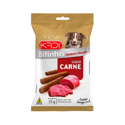 Petisco para Cães Kadi Bifinho Carne 55g