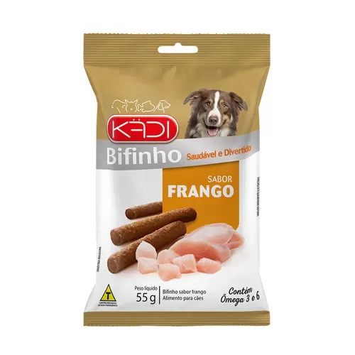 Petisco para Cães Kadi Bifinho Frango 55g