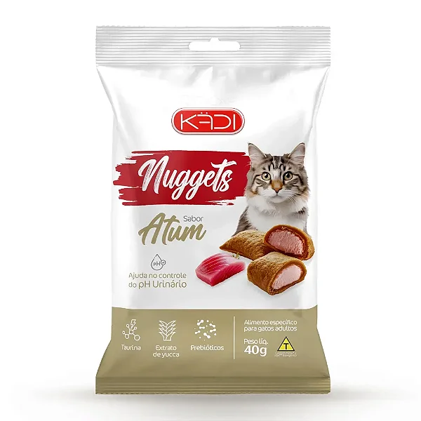 Petisco para Gatos Kadi Nuggets Atum 40g