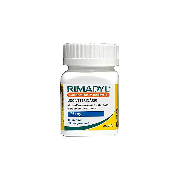 Rimadyl 25 mg - Anti-inflamatório - Zoetis