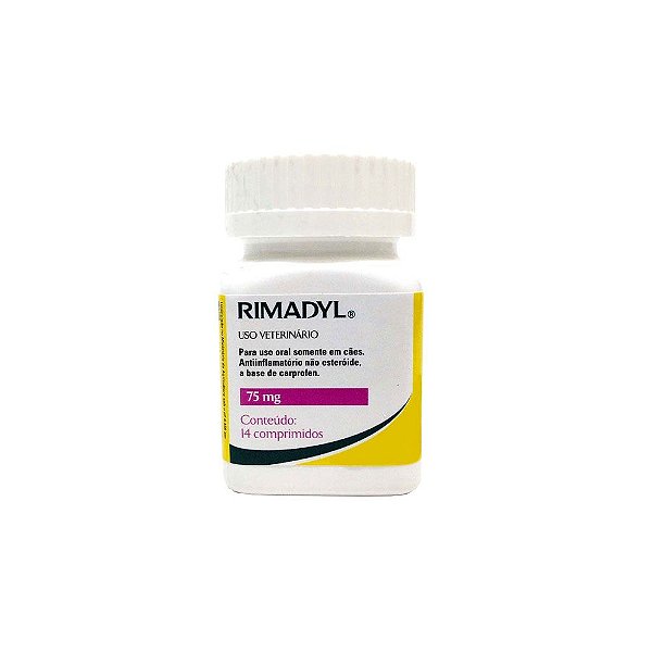 Rimadyl 75 mg - Anti-inflamatório - Zoetis