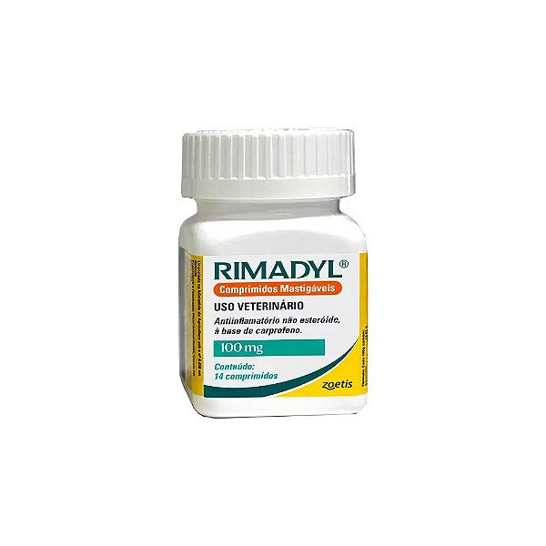 Rimadyl 100 mg - Anti-inflamatório - Zoetis