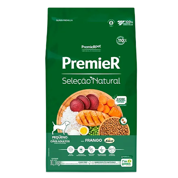 Ração para Cães Premier Seleção Natural Adulto Porte Pequeno Frango