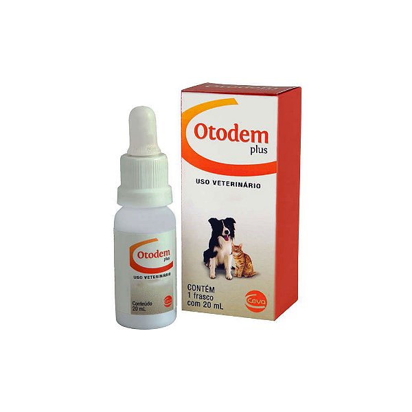 Otodem Plus Solução Otológica e Dermatológica - 20 mL