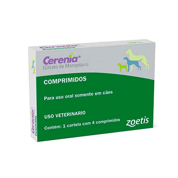 Cerenia 16mg com 4 Comprimidos