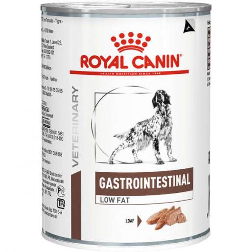 Ração Úmida para Cães Royal Canin Gastro Intestinal Low Fat Lata 410g