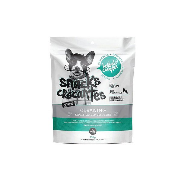 Oh Lá Lá Pet Snacks Crocantes Herbal Complex Cleaning 150 g