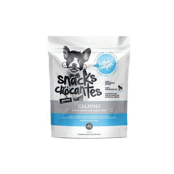 Oh Lá Lá Pet Snacks Crocantes Herbal Complex Calming 150 g