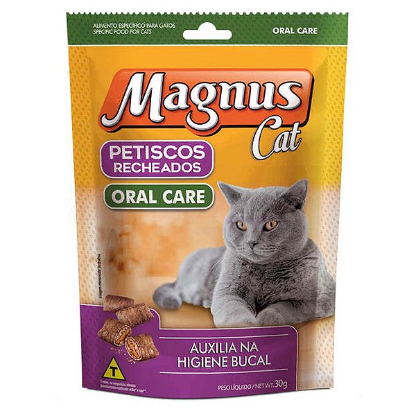 Petisco para Gatos Magnus Oral Care 30g