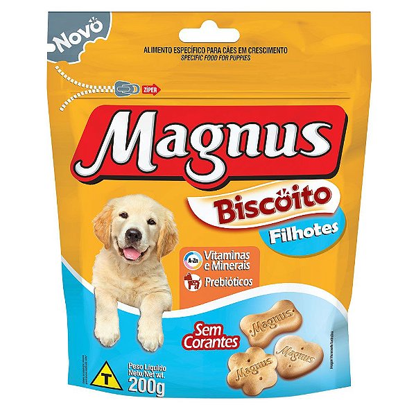 Biscoito para Cães Filhotes Magnus 200g