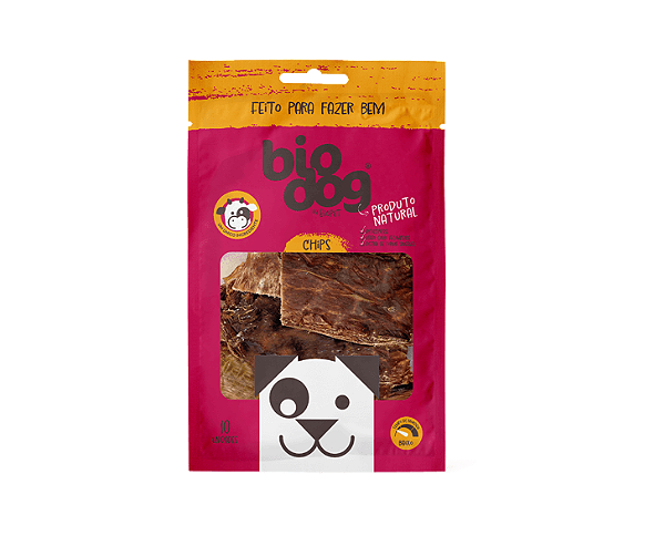Petisco para Cães Biodog Clássicos Chips com 10 Unidades