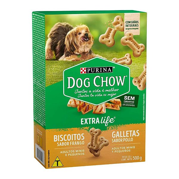 Dog Chow Biscoito Maxi 500g