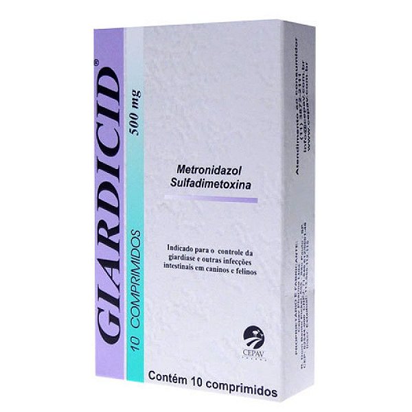 Giardcid 500mg com 10 Comprimidos
