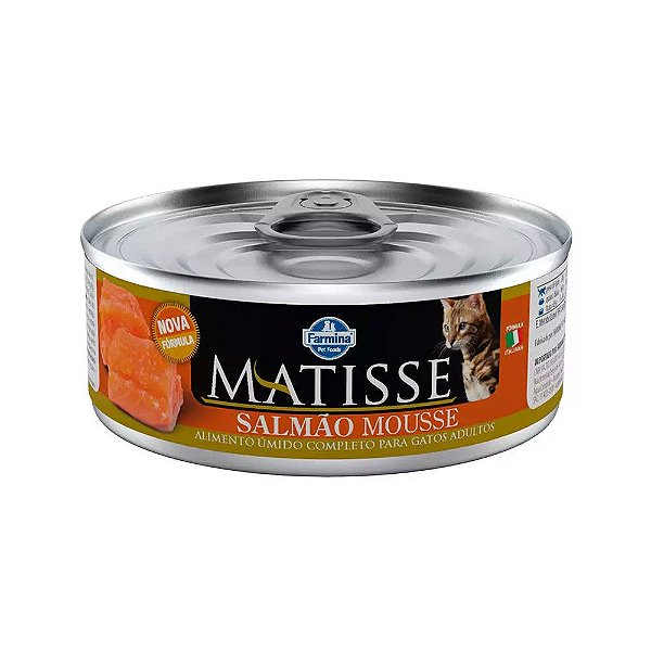 Matisse Mousse para Gatos Adultos sabor Slmão 85g