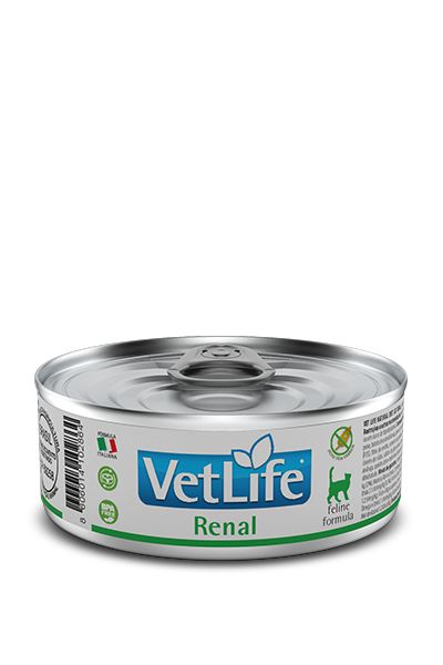 Ração Úmida para Gatos Vet Life Renal Lata 85g